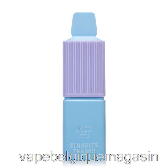 Vape Juice Horizon Binaires Th6000 Jetable Glace Citron Myrtille